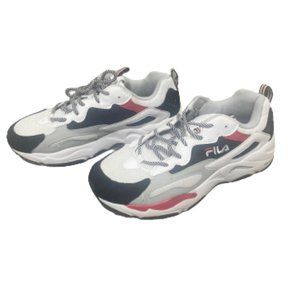 FILA Ray Racer Men's White Black Red Sneakers